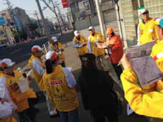 神戸マラソンのボランティア